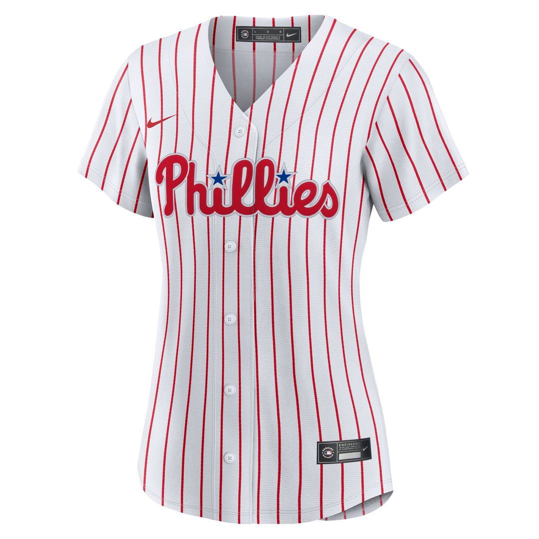 Philadelphia Phillies Kyle Schwarber Women's Home Replica Jersey (White)