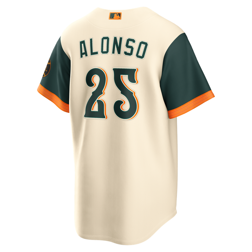 Baltimore Orioles Pete Alonso 2026 City Connect Stadium Jersey (Cream)