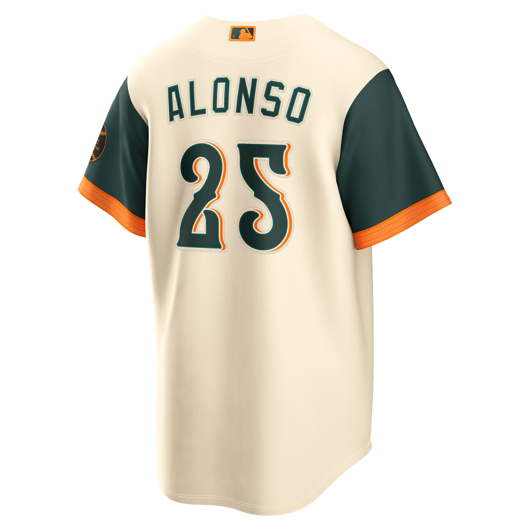 Baltimore Orioles Pete Alonso 2026 City Connect Stadium Jersey (Cream)
