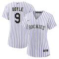 Colorado Rockies Brenton Doyle Women's Home Replica Jersey (White)