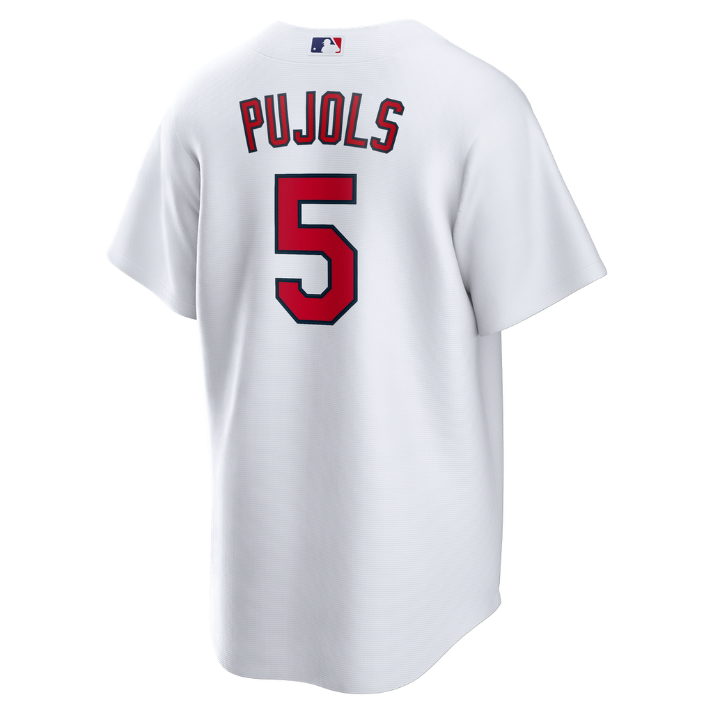 St. Louis Cardinals Albert Pujols Home Retired Replica Jersey (White)