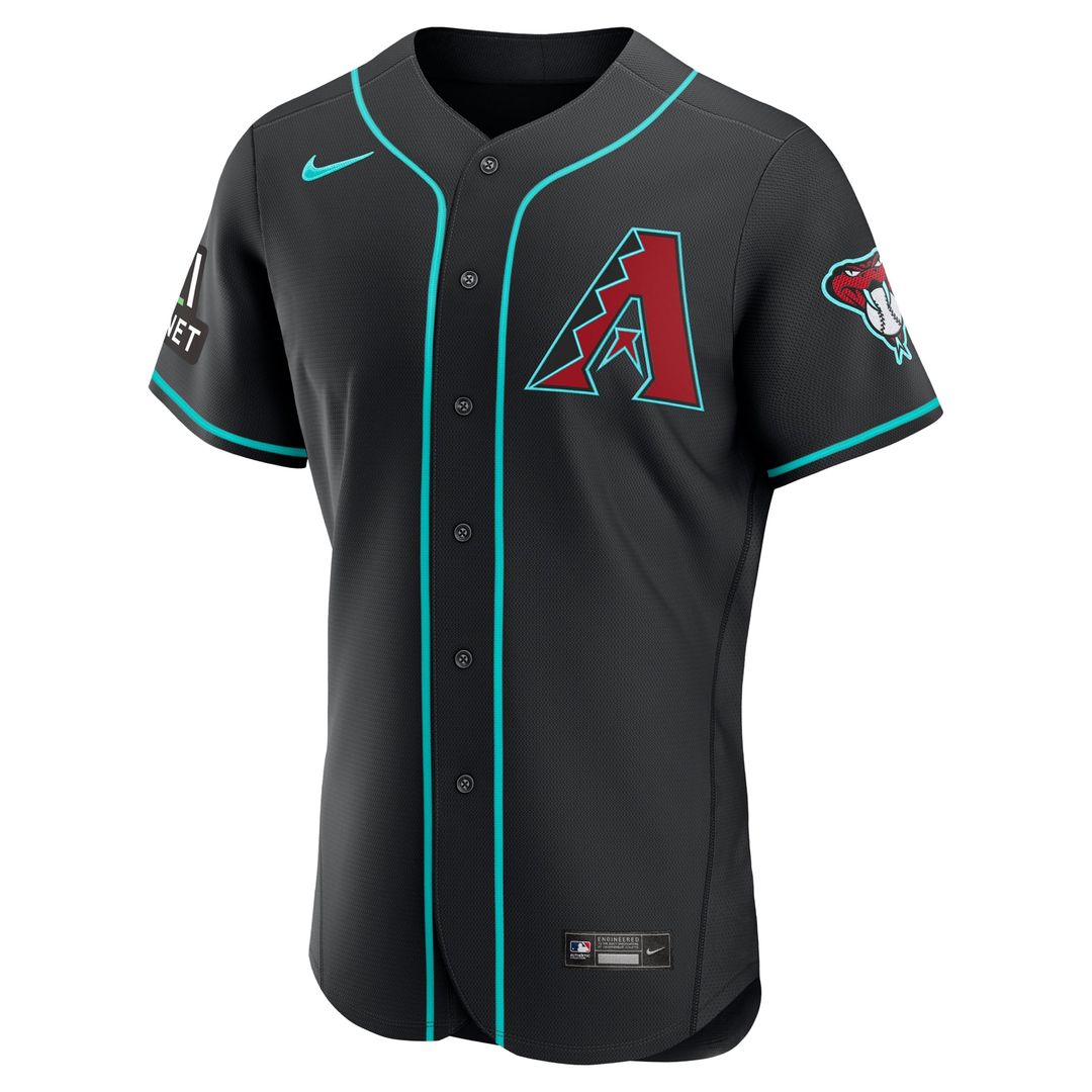 Arizona Diamondbacks Alternate 2 Authentic Jersey (Crimson)