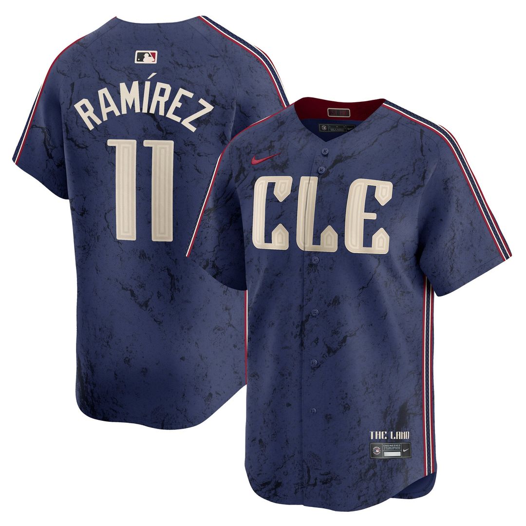 Cleveland Guardians José Ramírez City Connect Limited Jersey (Navy)