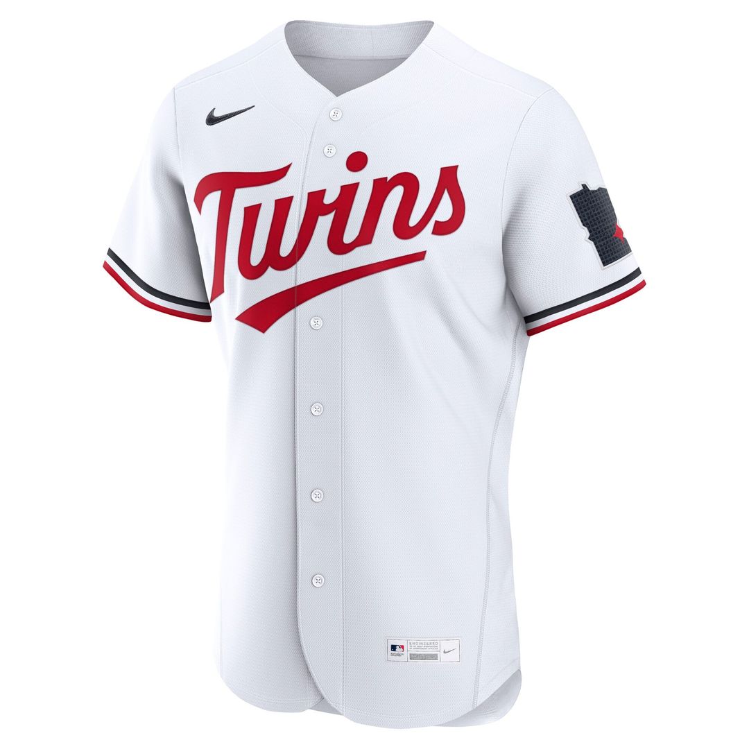 Minnesota Twins Home Authentic Jersey (White)