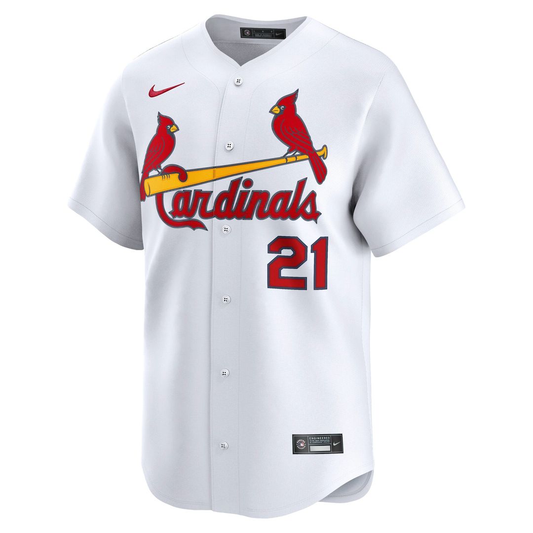 St. Louis Cardinals Lars Nootbaar Home Limited Jersey (White)
