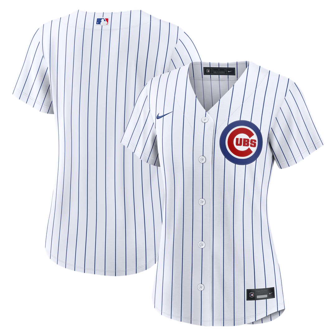 Chicago Cubs Women's Home Replica Jersey (White)