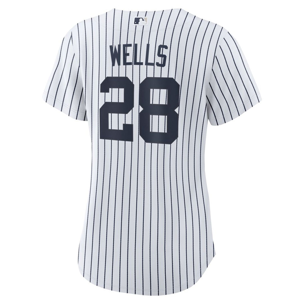 New York Yankees Austin Wells Women's Home Replica Jersey (White)