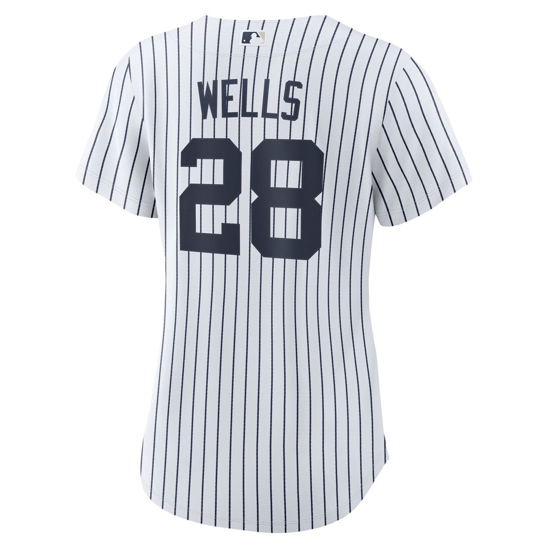 New York Yankees Austin Wells Women's Home Replica Jersey (White)