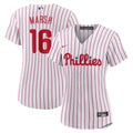 Philadelphia Phillies Brandon Marsh Women's Home Replica Jersey (White)