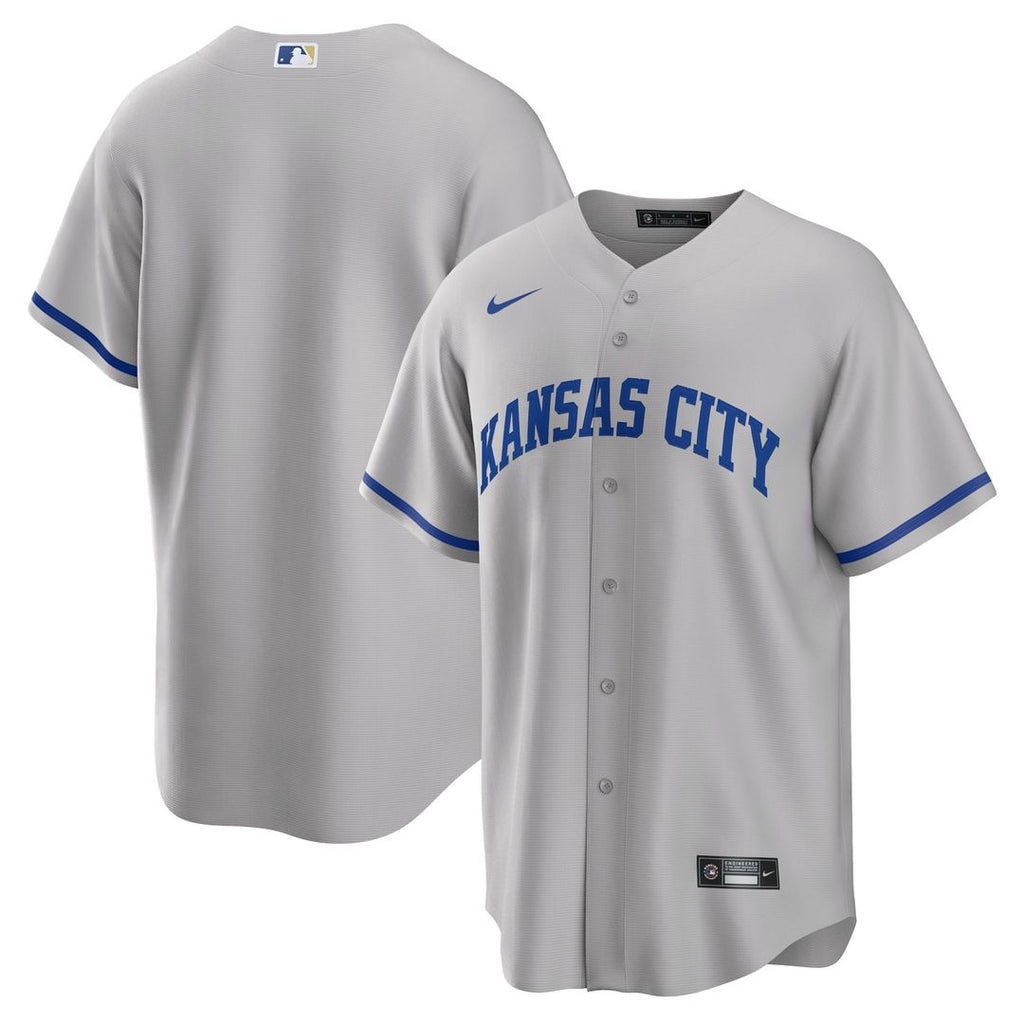 Kansas City Royals Road Replica Team Jersey (Gray)