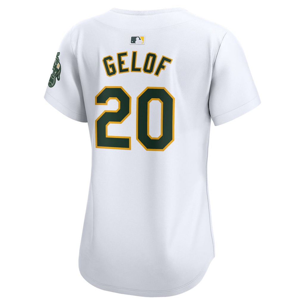 Athletics Zack Gelof Women's Home Limited Jersey (White)