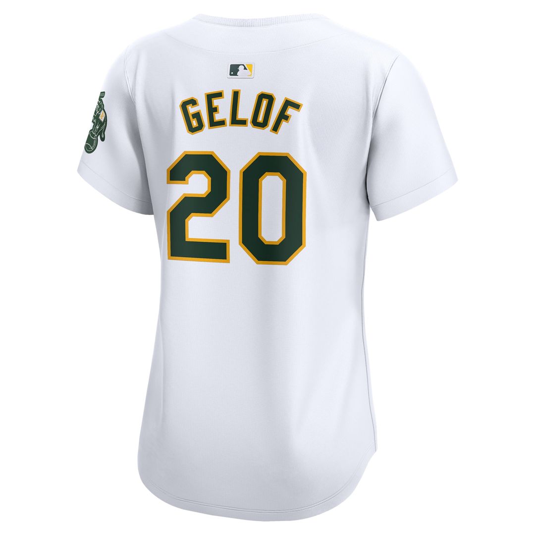 Athletics Zack Gelof Women's Home Limited Jersey (White)