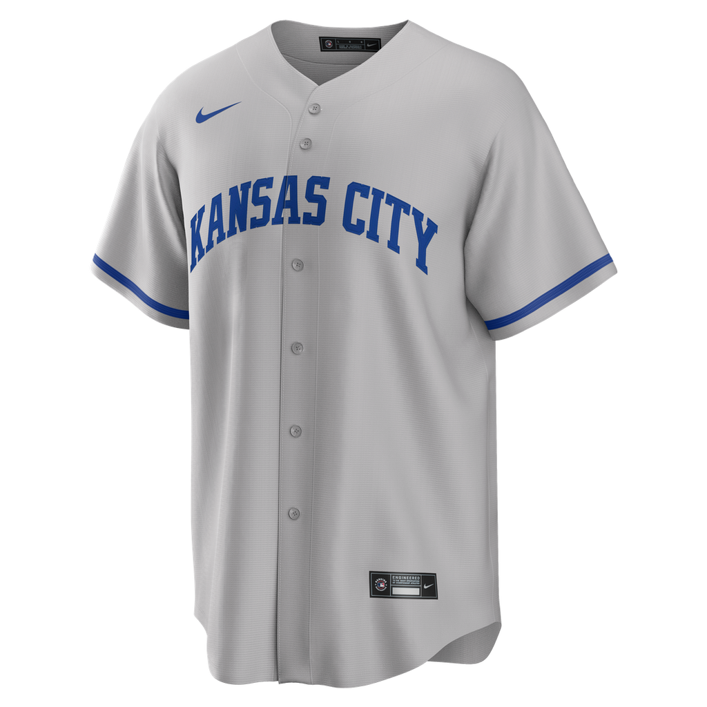 Kansas City Royals Bobby Witt Jr. Road Replica Jersey (Gray)