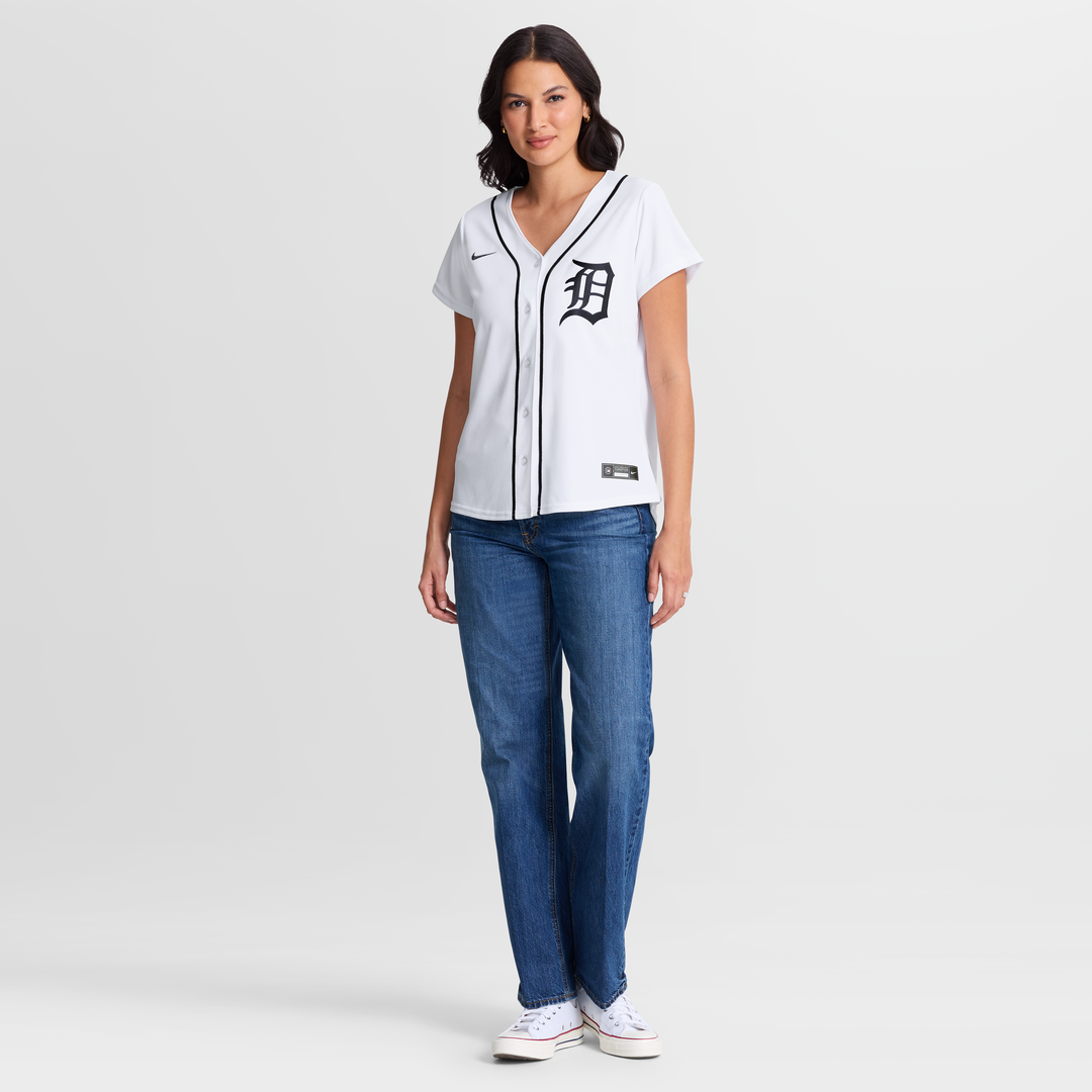 Detroit Tigers Kevin McGonigle Women's Home Replica Jersey (White)