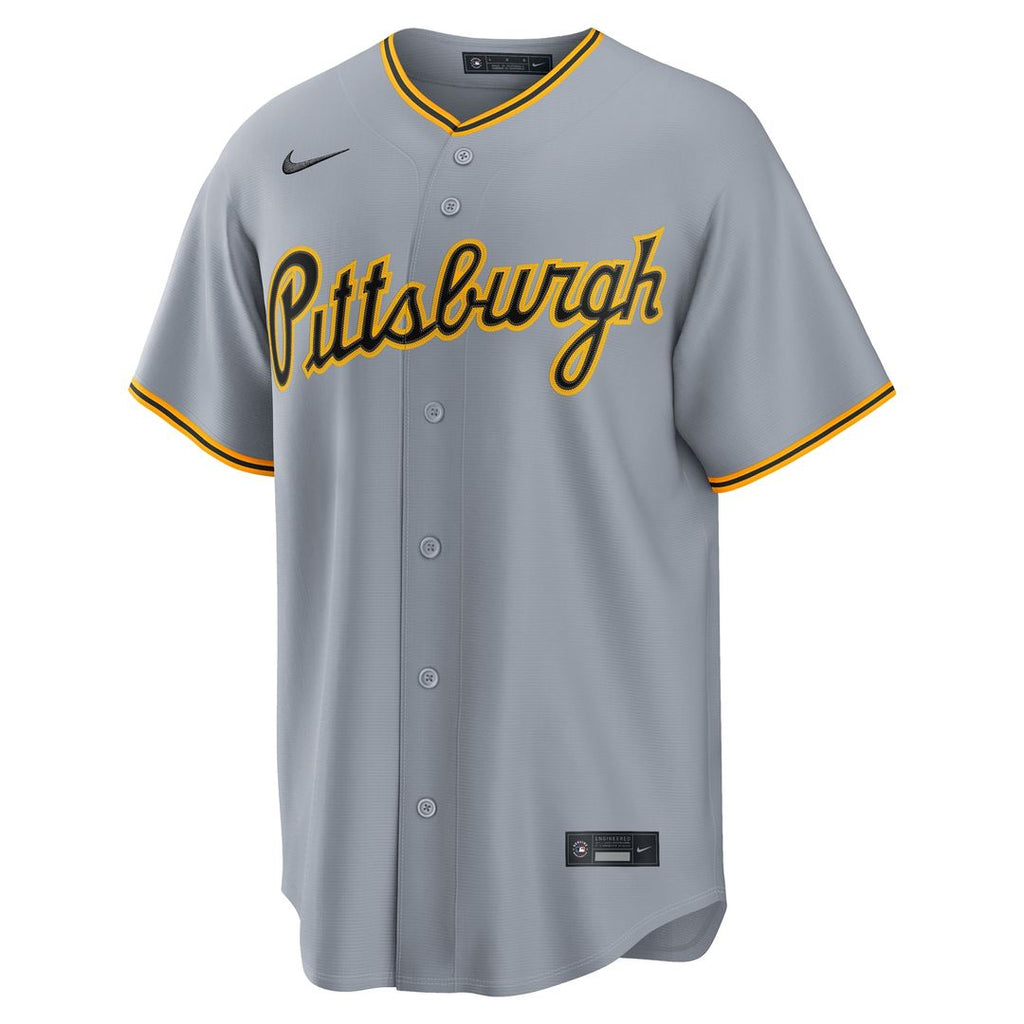 Pittsburgh Pirates Paul Skenes Road Replica Jersey (Gray)