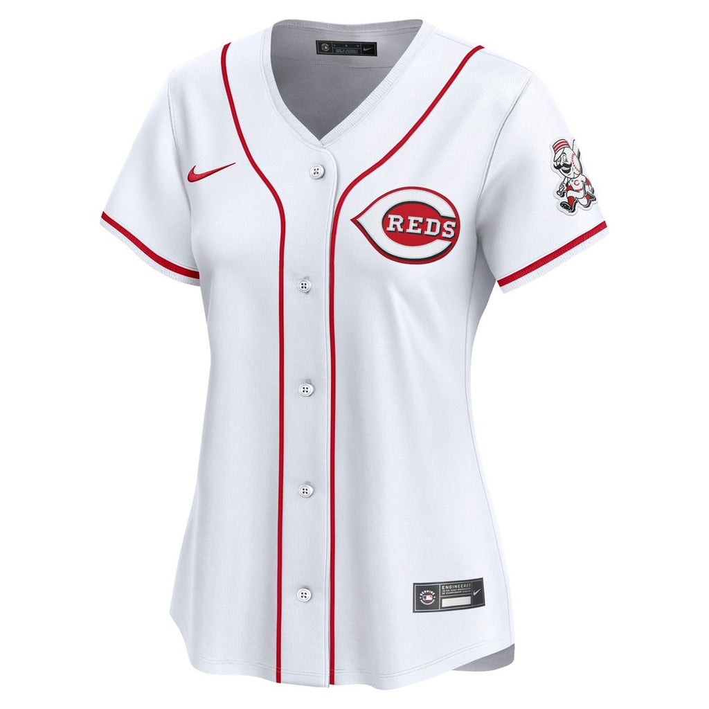 Cincinnati Reds Women's Home Limited Jersey (White)