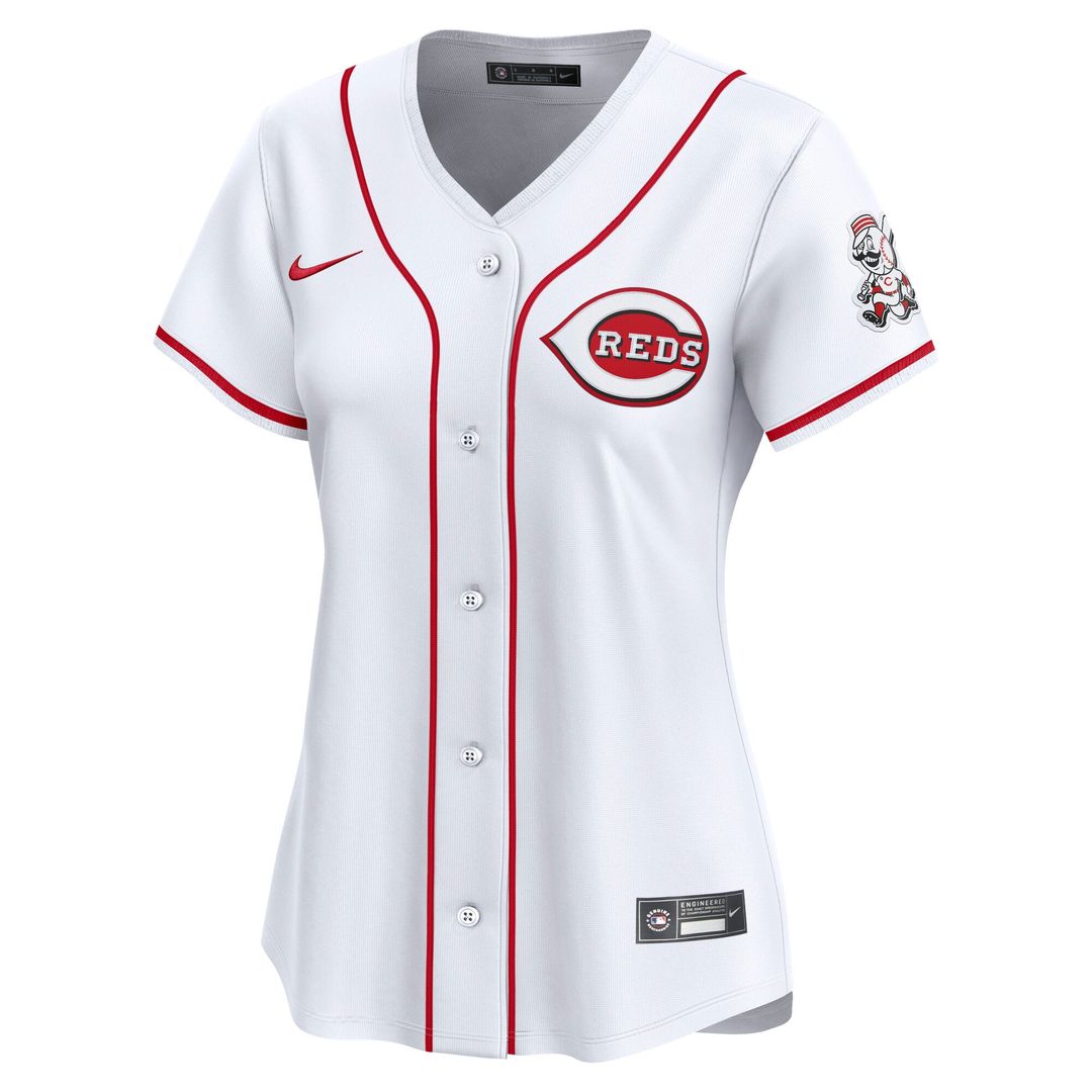 Cincinnati Reds Women's Home Limited Jersey (White)