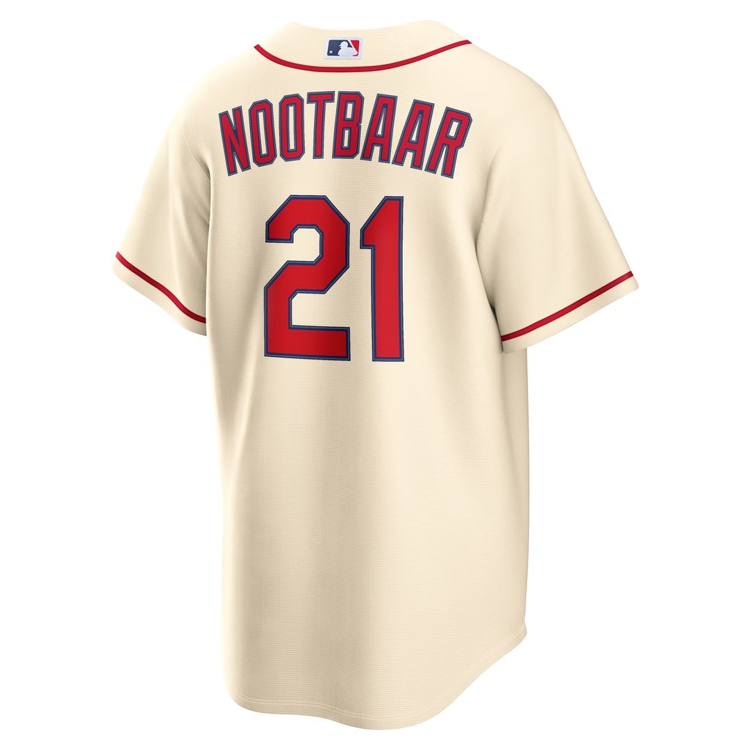 St. Louis Cardinals Lars Nootbaar Alternate Replica Jersey (Cream)