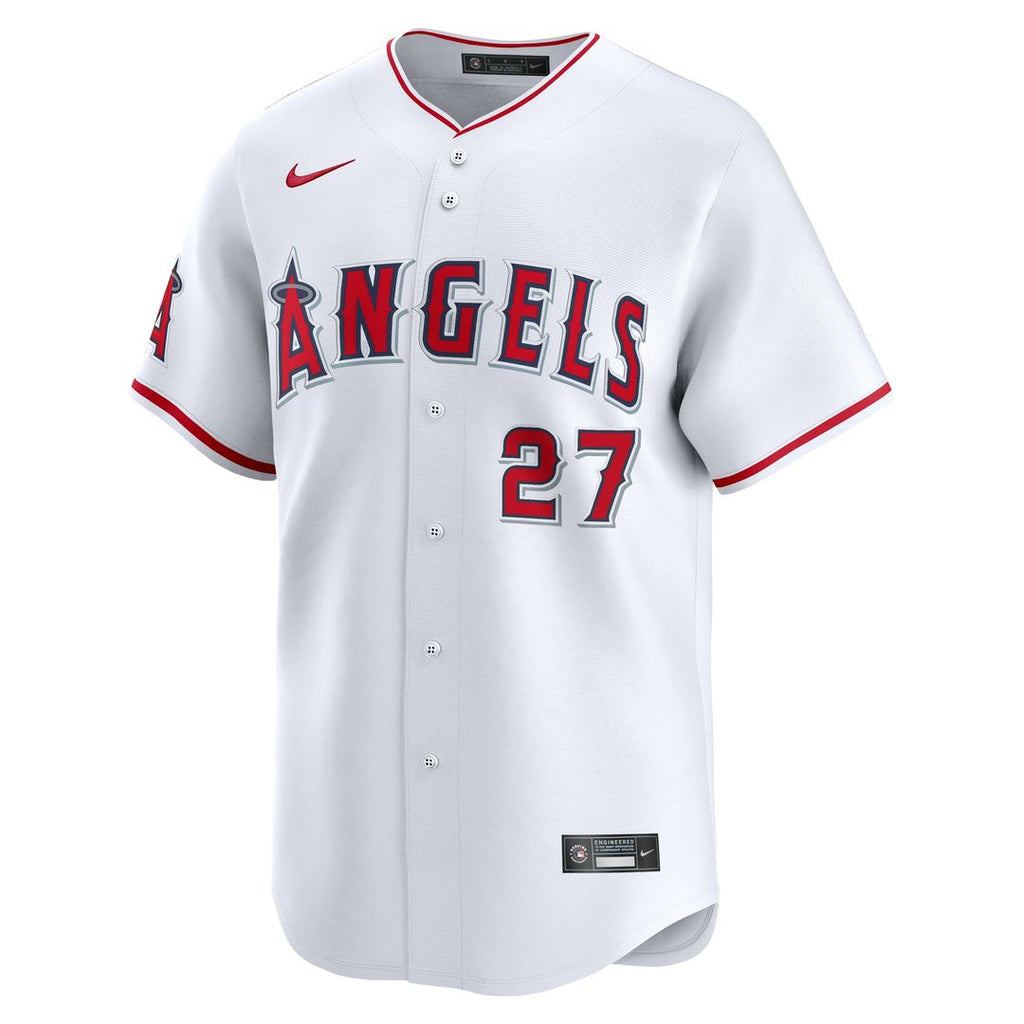 Los Angeles Angels Mike Trout Youth Home Limited Jersey (White)