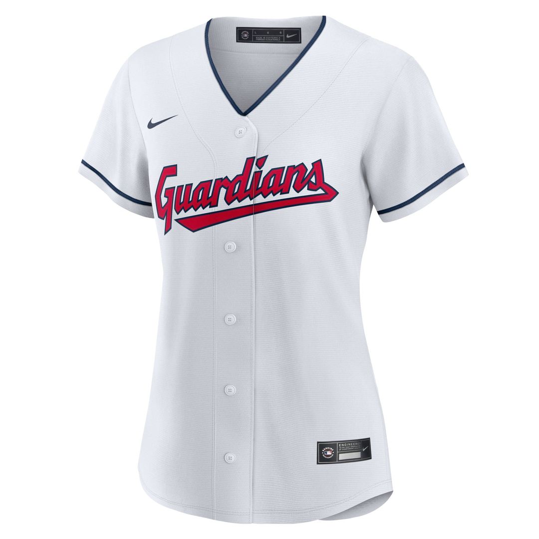 Cleveland Guardians Jose Ramirez Women's Home Replica Jersey (White)