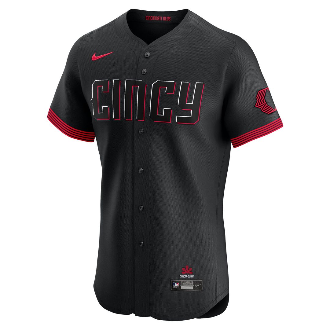 Cincinnati Reds City Connect Elite Jersey (Black)