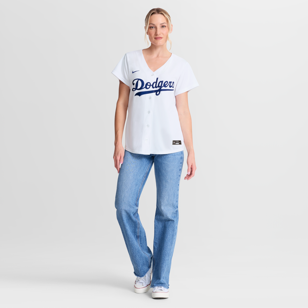 Los Angeles Dodgers Kyle Tucker Women's Home Replica Jersey (White)