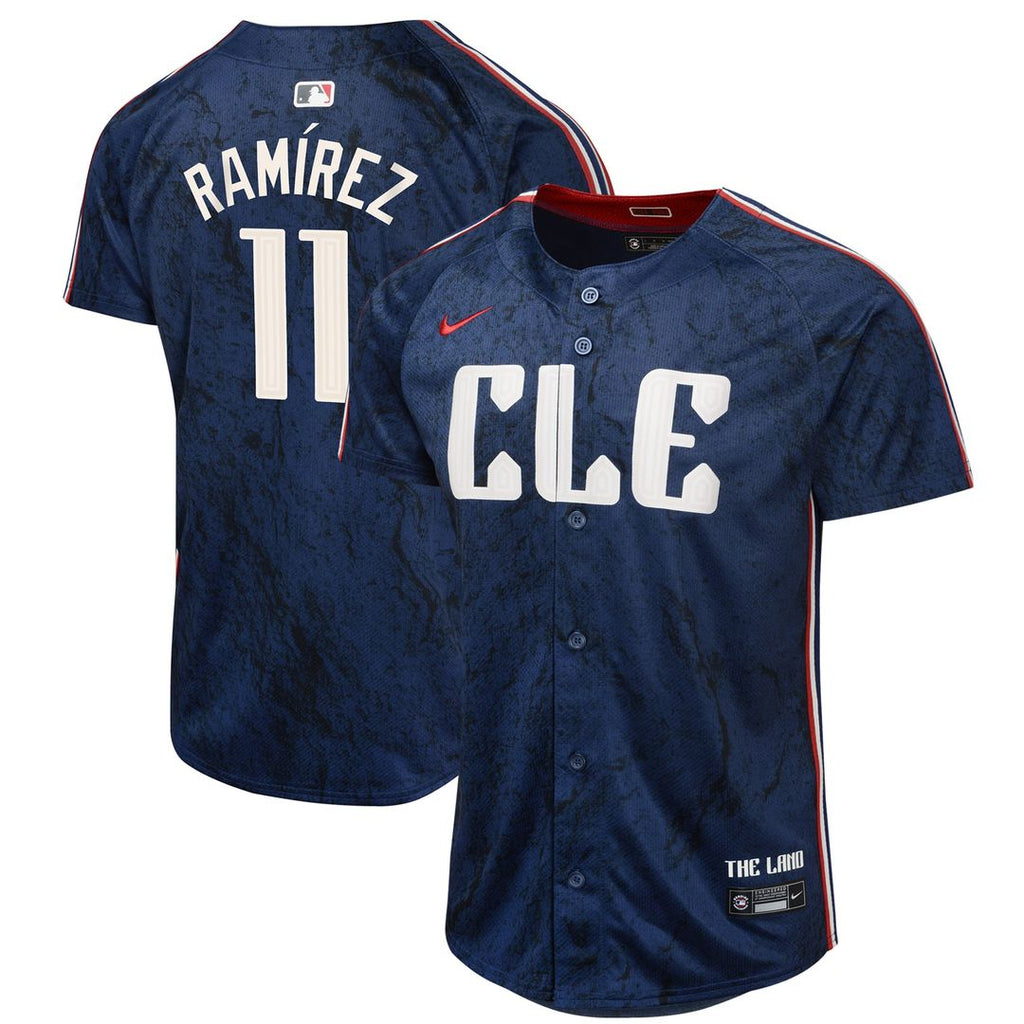 Cleveland Guardians Jose Ramirez Youth 2024 City Connect Limited Jersey (Navy)
