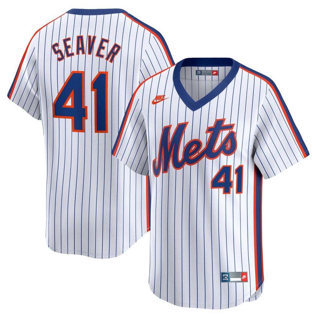 New York Mets Tom Seaver Throwback Cooperstown Limited Jersey (White)