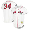 Boston Red Sox David Ortiz Cooperstown Authentic Jersey (White)