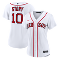 Boston Red Sox Trevor Story Women's Home Replica Jersey (White)