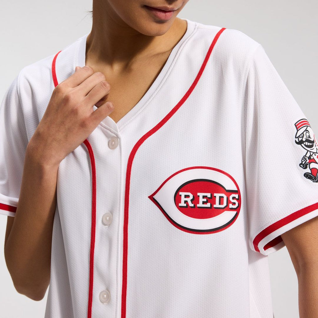 Cincinnati Reds Women's Home Limited Jersey (White)