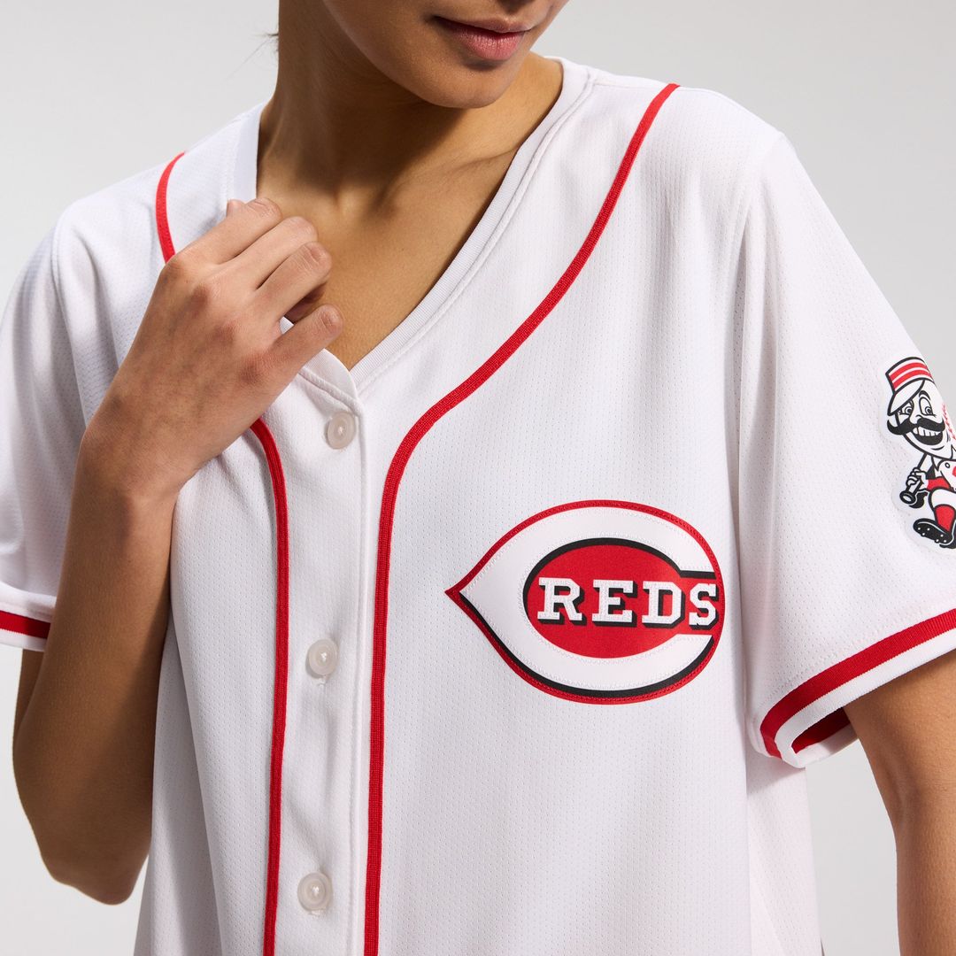 Cincinnati Reds Women's Home Limited Jersey (White)