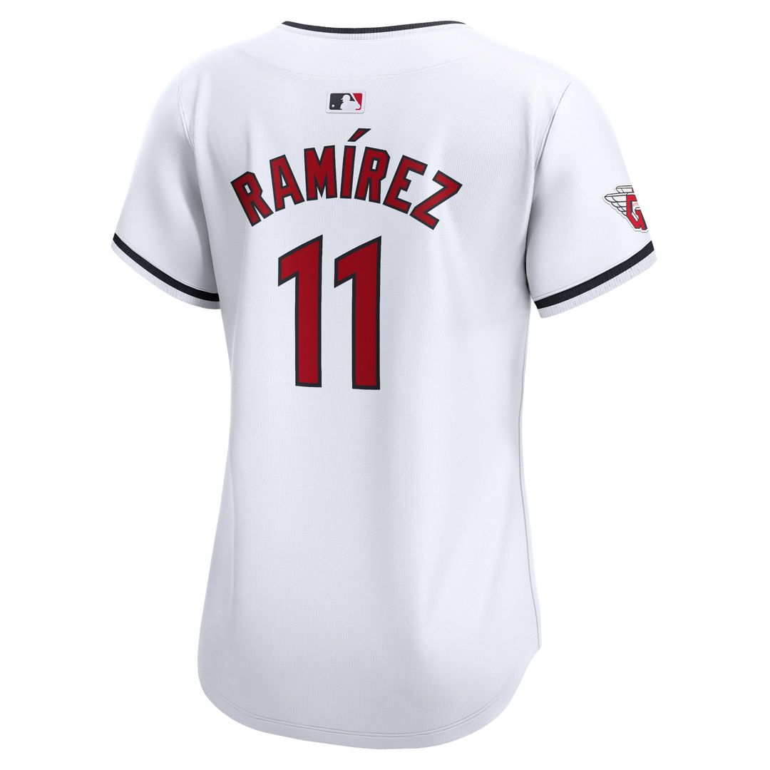 Cleveland Guardians Jose Ramirez Women's Home Limited Jersey (White)