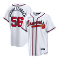 Atlanta Braves Spencer Schwellenbach Home Replica Jersey (White)