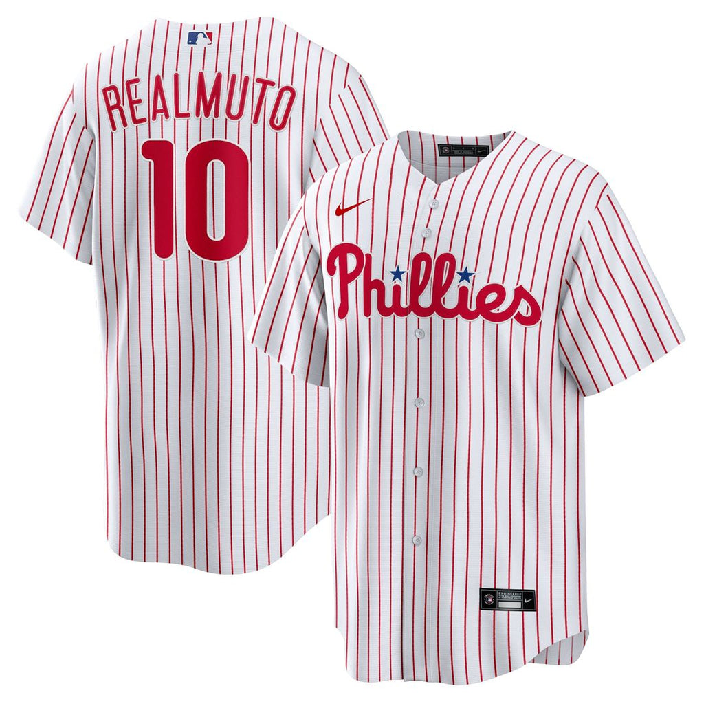 Philadelphia Phillies JT Realmuto Home Replica Player Name Jersey (White)