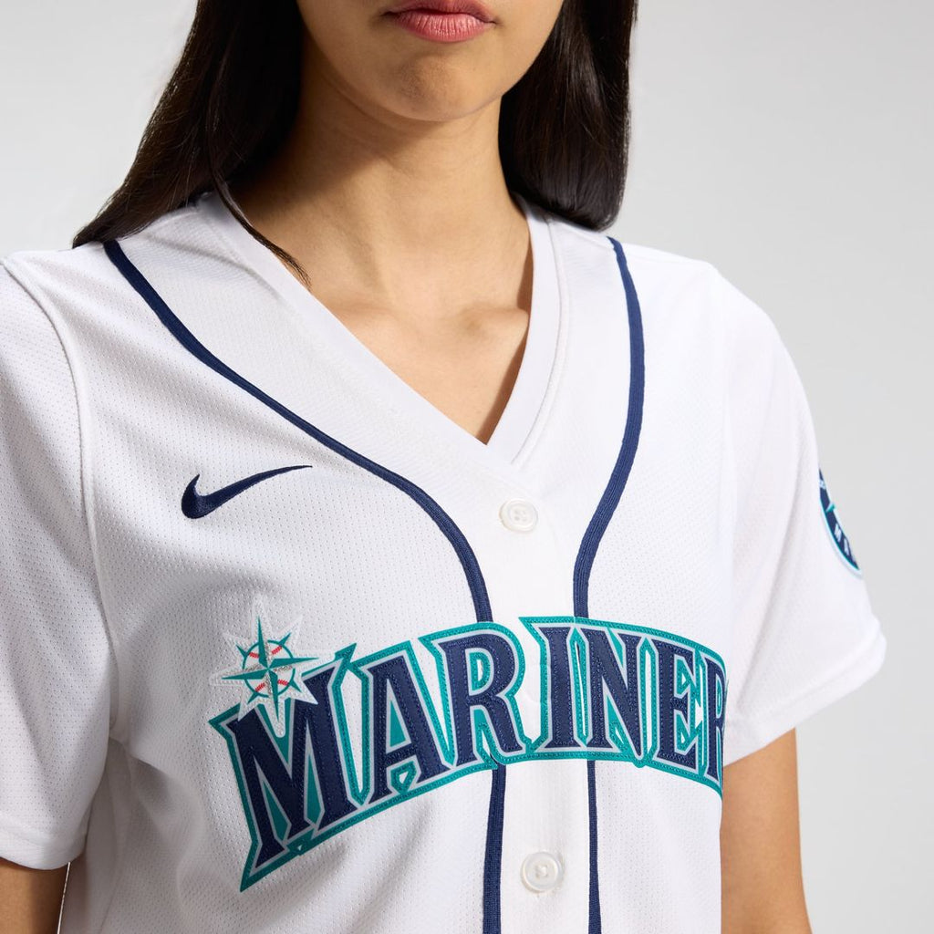 Seattle Mariners Cal Raleigh Women's Home Limited Jersey (White)