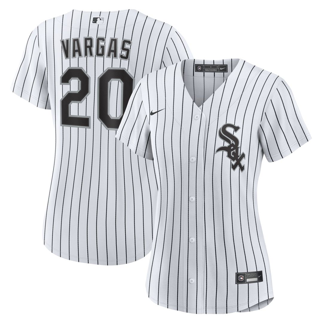 Chicago White Sox Miguel Vargas Women's Home Replica Jersey (White)