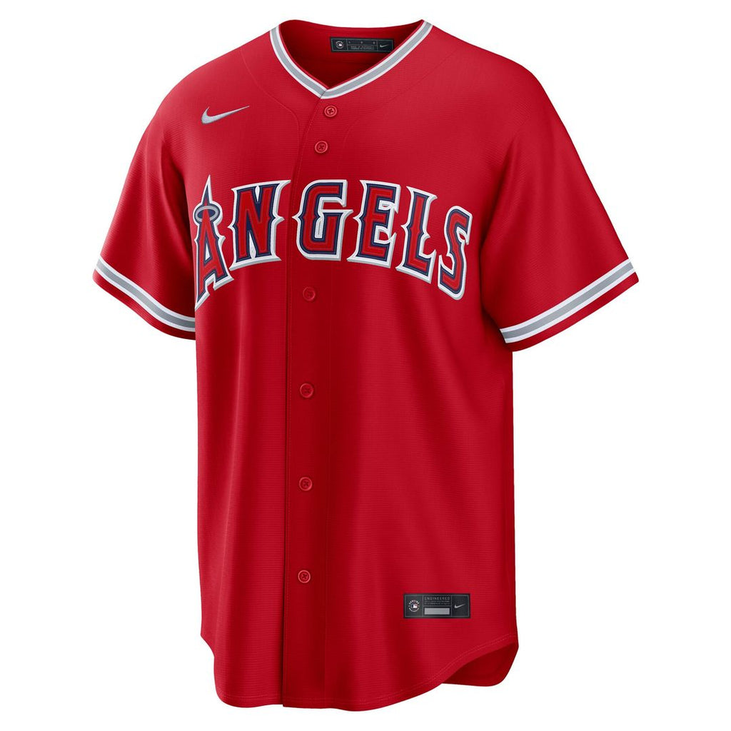 Los Angeles Angels Mike Trout Alternate Replica Jersey (Red)