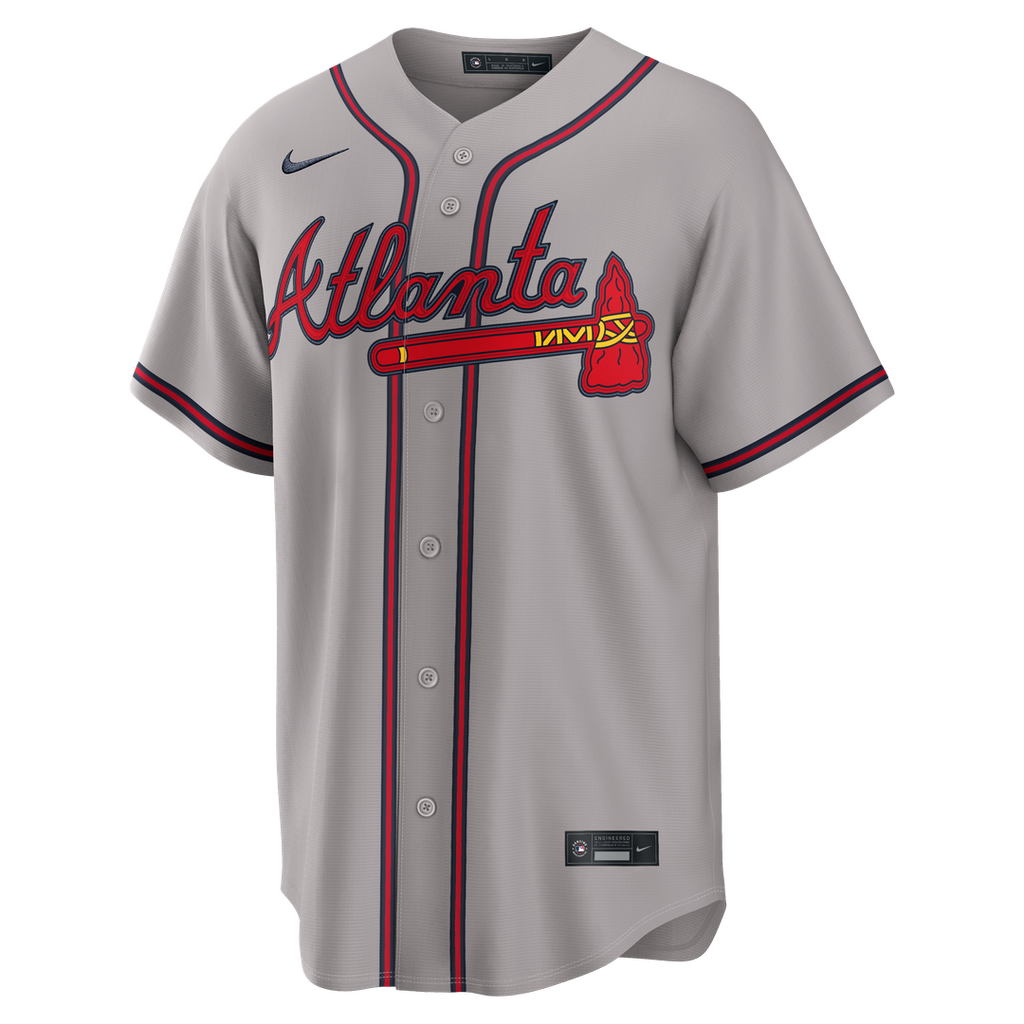 Atlanta Braves Ronald Acuña Jr. Alternate 2 Replica Jersey (Red)