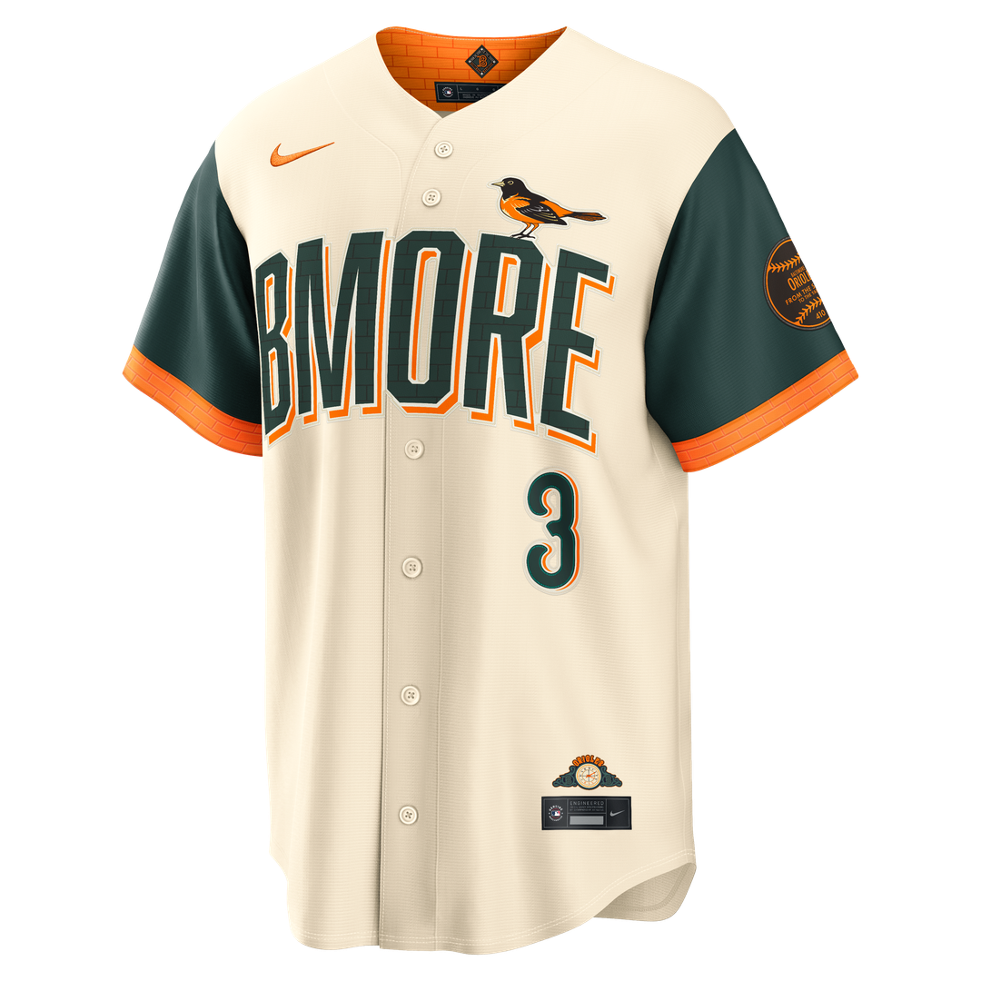Baltimore Orioles Taylor Ward 2026 City Connect Stadium Jersey (Cream)