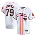 Houston Astros Jose Abreu Home Limited Jersey (White)
