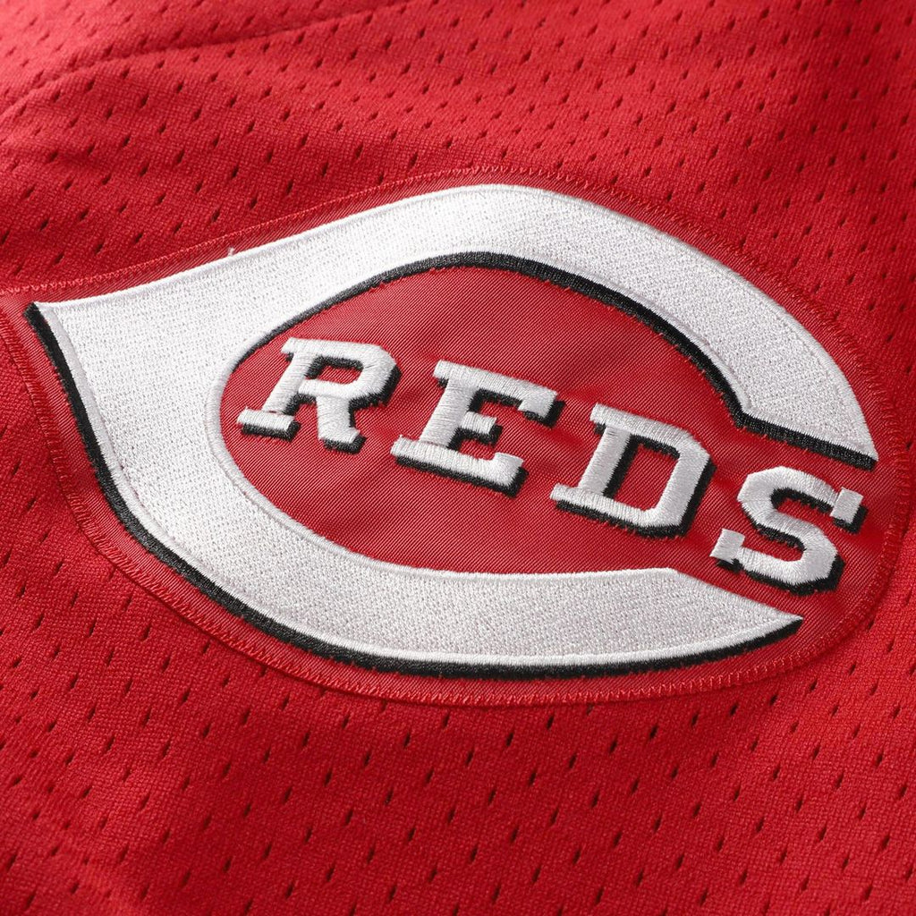 Cincinnati Reds Barry Larkin Throwback Cooperstown Mesh Batting Practice Jersey (Red)