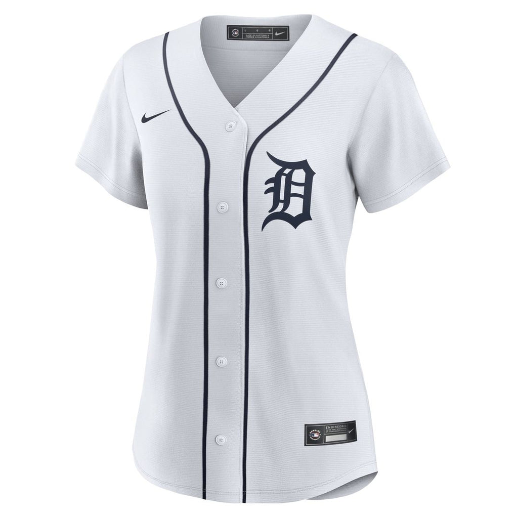 Detroit Tigers Kerry Carpenter Women's Home Replica Jersey (White)
