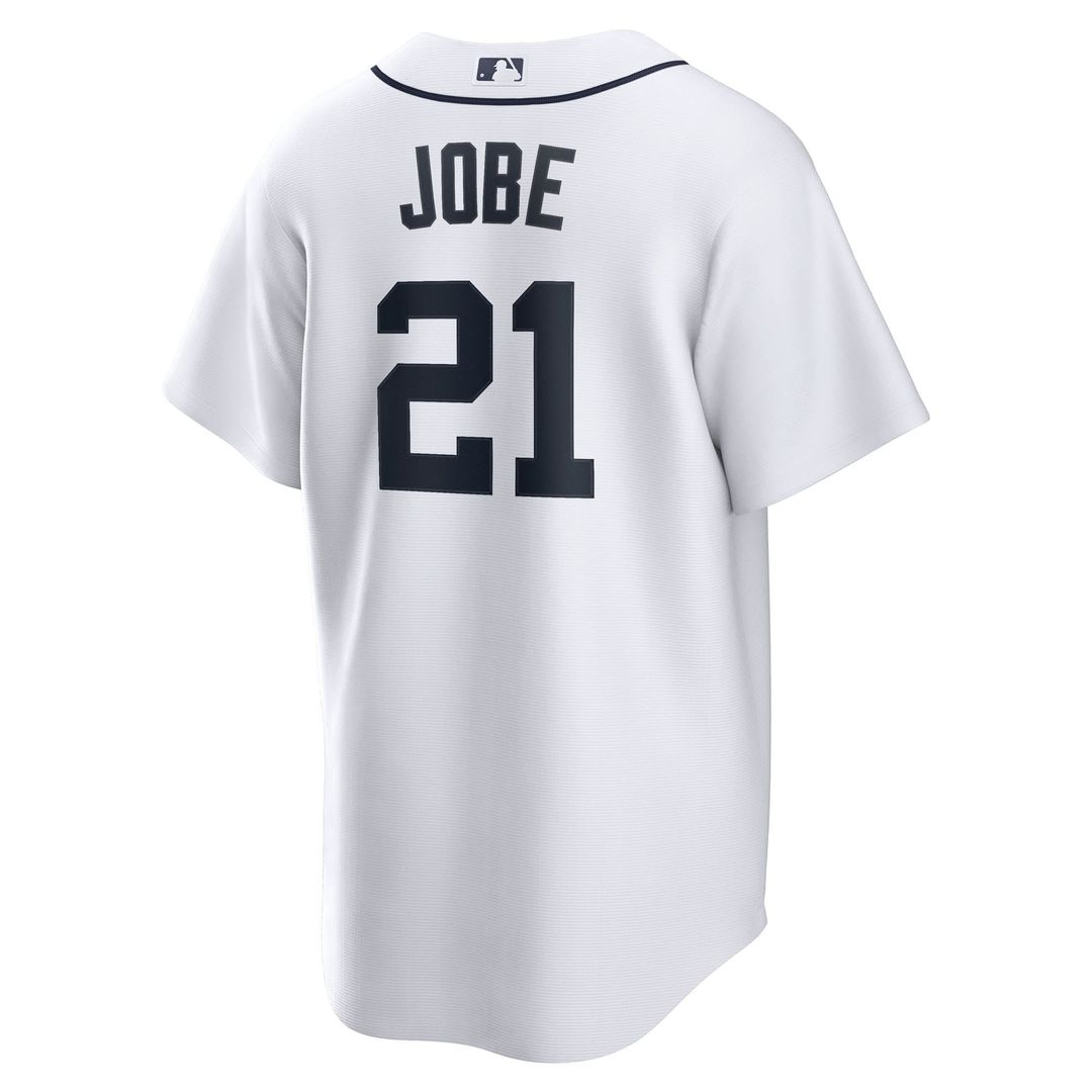 Detroit Tigers Jackson Jobe Home Replica Jersey (White)