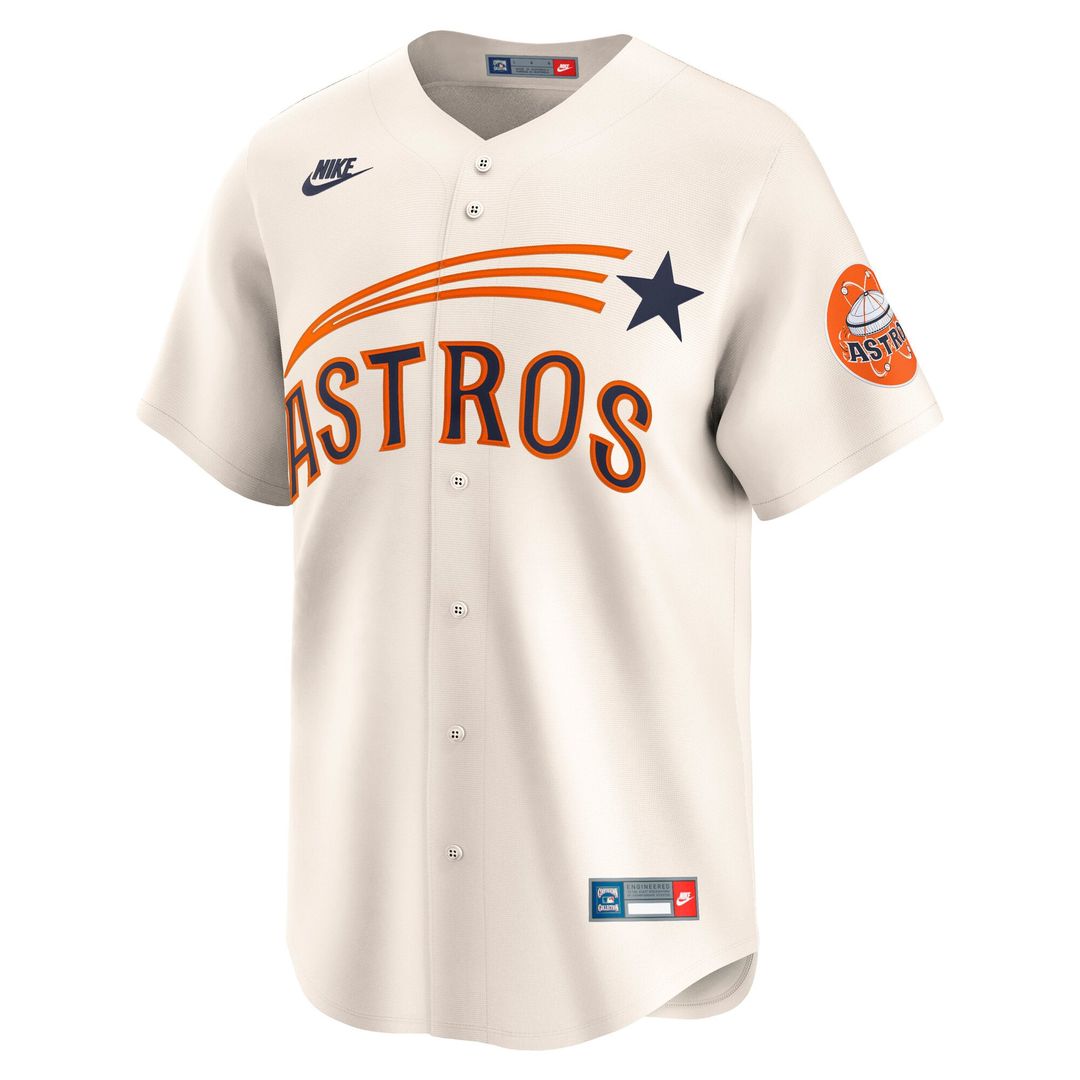 Houston Astros Cooperstown Limited Jersey (Cream)