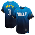 Philadelphia Phillies Bryce Harper City Connect Limited Jersey (Blue)