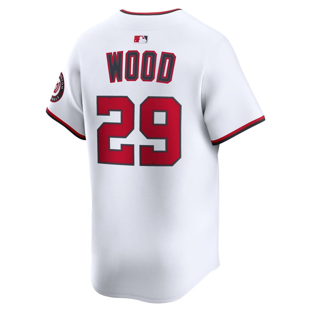 Washington Nationals James Wood Home Limited Jersey (White)