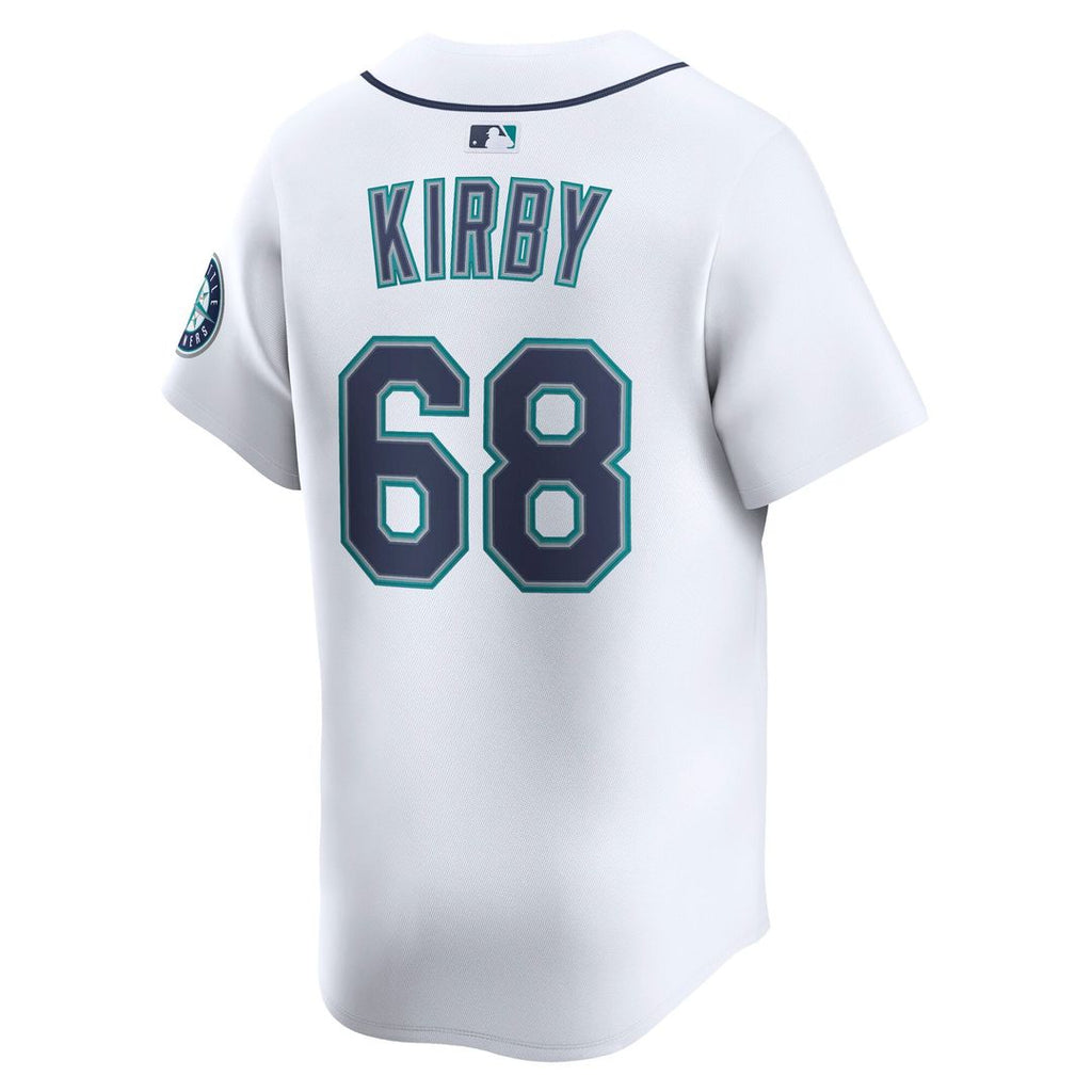 Seattle Mariners George Kirby Home Limited Jersey (White)