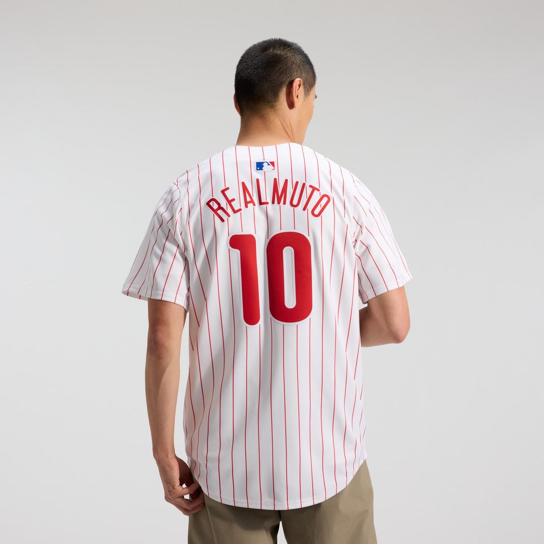 Philadelphia Phillies J.T. Realmuto Home Limited Jersey (White)