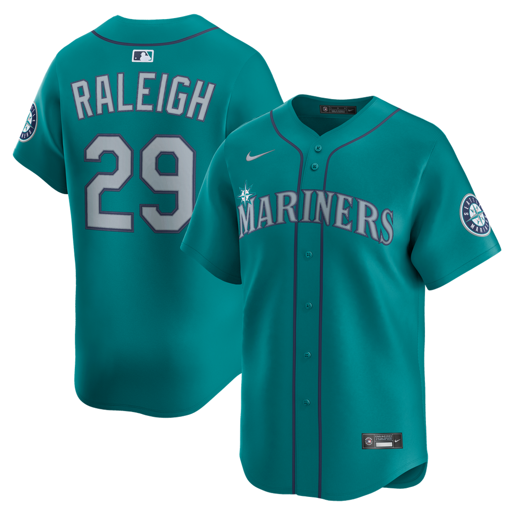 Seattle Mariners Cal Raleigh Alternate Limited Jersey (Teal)